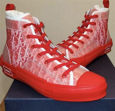 red dior sneakers womens|genuine christian Dior sneakers.